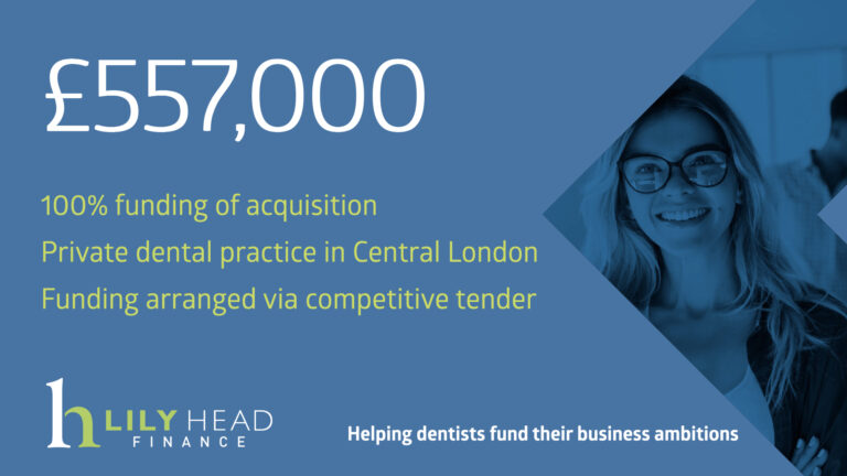 £557,000 of Lending Agreed for A Private Practice in London - Lily Head Finance